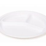 PIATTO ROT.3 SCOMP.POLP.CELL. BIANCO Ø26 CM