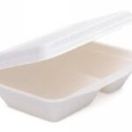 CLAMSHELL 2SCOMP.POLP.CELL.500+400ML BIANCO 135X197X52+19H