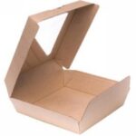 CONTENIT. QUADR.CART.RIGIDO C/FIN.TRASP.KRAFT 203X203X84HMM