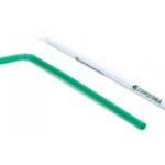 CANNUCCE PLA FLESSIBILE IMB.SINGOL. VERDE 6X240MM