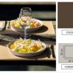 TOVAGLIETTA 30X40 PP FIESTA MARRONE