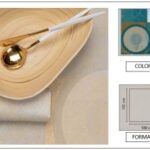 TOVAGLIA 100X100 AIRLAID NEW MOON TOPAZIO
