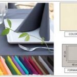 TOVAGLIOLO AIRLAID LINEN - 40X40 AVORIO