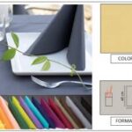 TOVAGLIOLO AIRLAID LINEN POCKET40X40 CHAMPAGNE