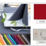 TOVAGLIOLO AIRLAID LINEN POCKET40X40 BORDEAUX