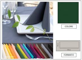 WEB_063700250.jpg RUNNER AIRLAID LINEN 50X120 VERDE - immagine 1