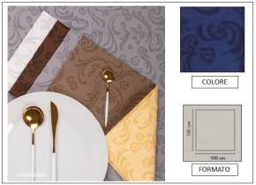 WEB_063700322.jpg TOVAGLIA LINEN DAMASCATA 100X100 BLU - immagine 1