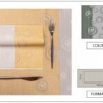 RUNNER 50X120 AIRLAID BOLLICINE PERLA