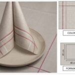 TOVAGLIOLO P4 AIRLAID CANOVACCIO BORDEAUX