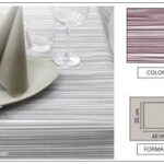 TOVAGLIETTA 34X40 AIRLAID CORDA PERLA/AMARANTO
