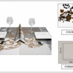 TOVAGLIA 100X100 AIRLAID FOUR SEASON CAFFE`