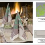 RUNNER 50X120 AIRLAID FOUR SEASON VERDE LIME