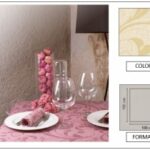 TOVAGLIA 100X100 AIRLAID MYTHOS AVORIO