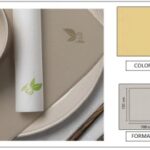 COPRIMACCHIA CHAMPAGNE BIO LEAF AIRLAID COMPOSTABILE 100X100