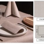 TOVAGLIOLO P4 AIRLAID CROCHET TORTORA