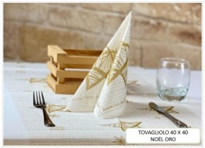WEB_063701250.jpg TOVAGLIOLO NOEL 40X40 CM ORO - immagine 1