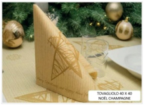 WEB_063701257.jpg TOVAGLIOLO NOEL 40X40 CM CHAMPAGNE - immagine 1