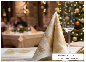 WEB_063701266.jpg TOVAGLIA CHRISTMAS 100X100 ROSSO 100 PZ - immagine 1