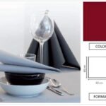TOVAGLIOLO AIRLAID MAXI P8 45X48 BORDEAUX