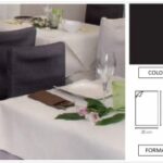TOVAGLIOLO AIRLAID MINOTTO P/4 20X40 NERO