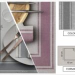 TOVAGLIOLO AIRLAID AURIS P8 GRIGIO PERLA
