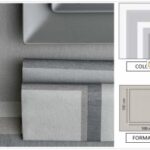 TOVAGLIA AIRLAID BOHEME 100X100 GRIGIO