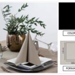 TOVAGLIA PP FIESTA 120X120 NERO