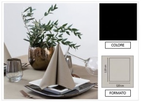 WEB_063701357.jpg TOVAGLIA PP FIESTA 120X120 NERO - immagine 1