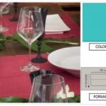 RUNNER PP FIESTA 50X120 TIFFANY