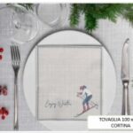 TOVAGLIA CORTINA 100X100 CM ARGENTO