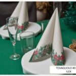 TOVAGLIOLO ILEX 40X40 CM PERLA