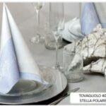 TOVAGLIOLO STELLA POLARE 40X40 CM BLU