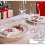 TOVAGLIA CANDY 100X100CM - ORO