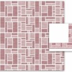 TOVAGLIOLIO CARTA SECCO CHARME BORDEAUX 40X40