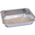 CONTENITORE ALLUMINIO RETTANGOLARE 131-R98L PORZIONI 8