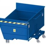 BENNE RIBALTABILI PORTA ROTTAMI 1550X1320XH 1210 MM KG. 2000