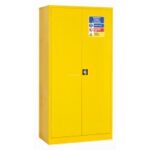 ARMADIO DI SICUREZZA PER LIQUIDI PERICOLOSI 2 ANTE H 2000 MM