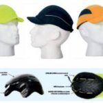 BERRETTO BUMP CAP AIR TECH BLU/NERO ANTIURTO