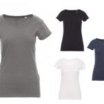T-SHIRT PARTY LADY GIROCOLLO DONNA MANICA CORTA TG. XS/XL