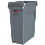 SLIMJIM CONTENITORE S/COPERCHIO C/CANALE VENT. GRIGIO LT. 60