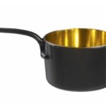 CASSEROLE ESKOFFIÉ 45 ML NOIR/DORÉ PAR 24