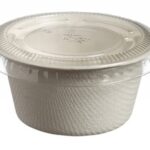 POT À SAUCE 50 ML PULPE DE CANNE + COUVERCLE RPET PAR 50 C&C