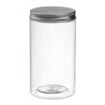 BARATTOLO TORNILLO PET CON COPERCHIO ALLUMINO 520 ML