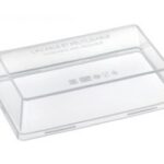 COPERCHIO PER PIATTO QUARTZ PP BIANCO 160X100 MM