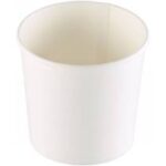 CIOTOLA ZUPPA 775 ML 115X115X107MM CARTONE/PE BIANCO