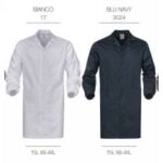 CAMICE MASSAUA 290 GR.M.Q. BLU-BIANCO TG. S-3XL